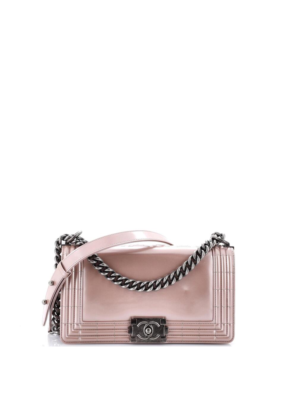 Chanel Reverso Boy Flap Bag Glazed #351692C23B